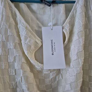 Bloomchic Women's Cream Intimate Sleepwear